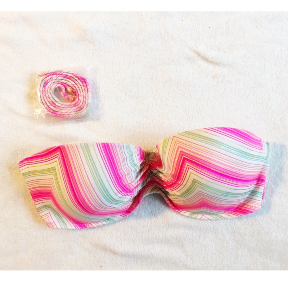 Victoria’s Secret bandeau bikini top size 34 DD